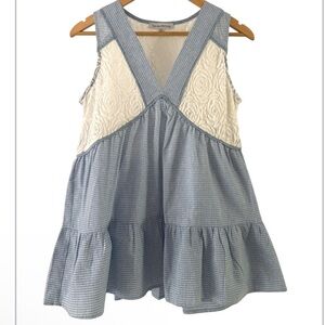 See And Be Seen baby doll Top NWT